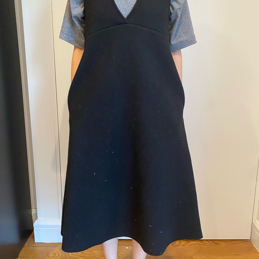 Thick, minimal dress